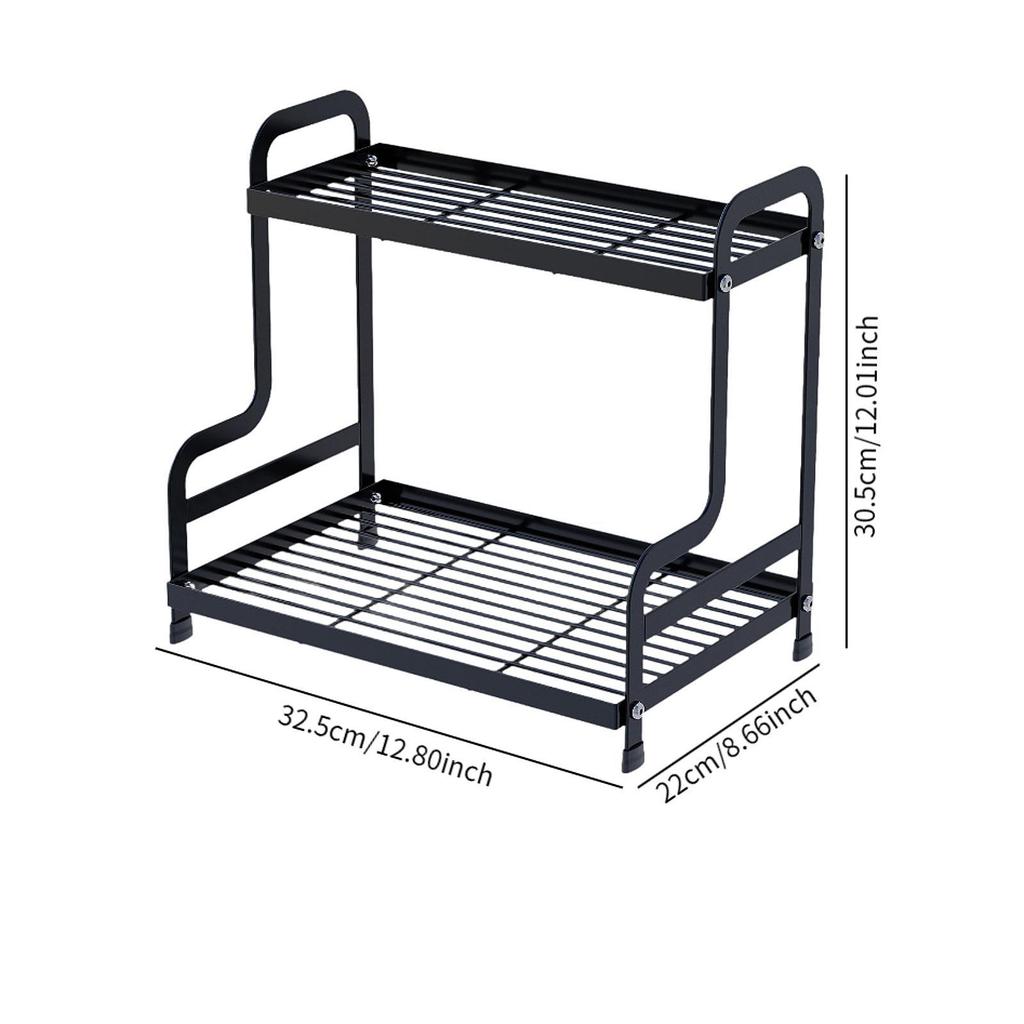 Countertop Organizer for Bathroom Decor Vanity Organizer Multipurpose 2 Layer for Makeup Bedroom Living Room Countertop Kitchen