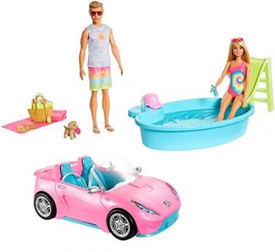 barbie and ken swimming pool