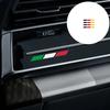 Car Motorcycle Stickers Scratch Concealment Italian French German Flag Pattern Stickers for Curved Surfaces PVC