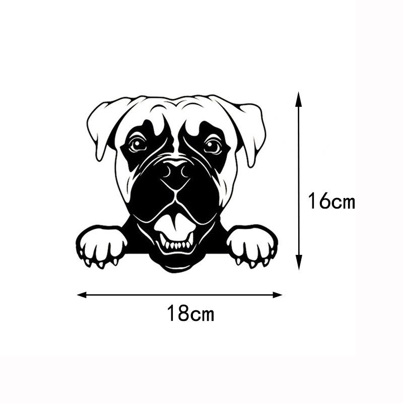 Automobiles Parts Car Stickers Dog Pet Stickers, Car Doors Body Bumpers, Decorative Car Windows Stickers Exterior Accessories