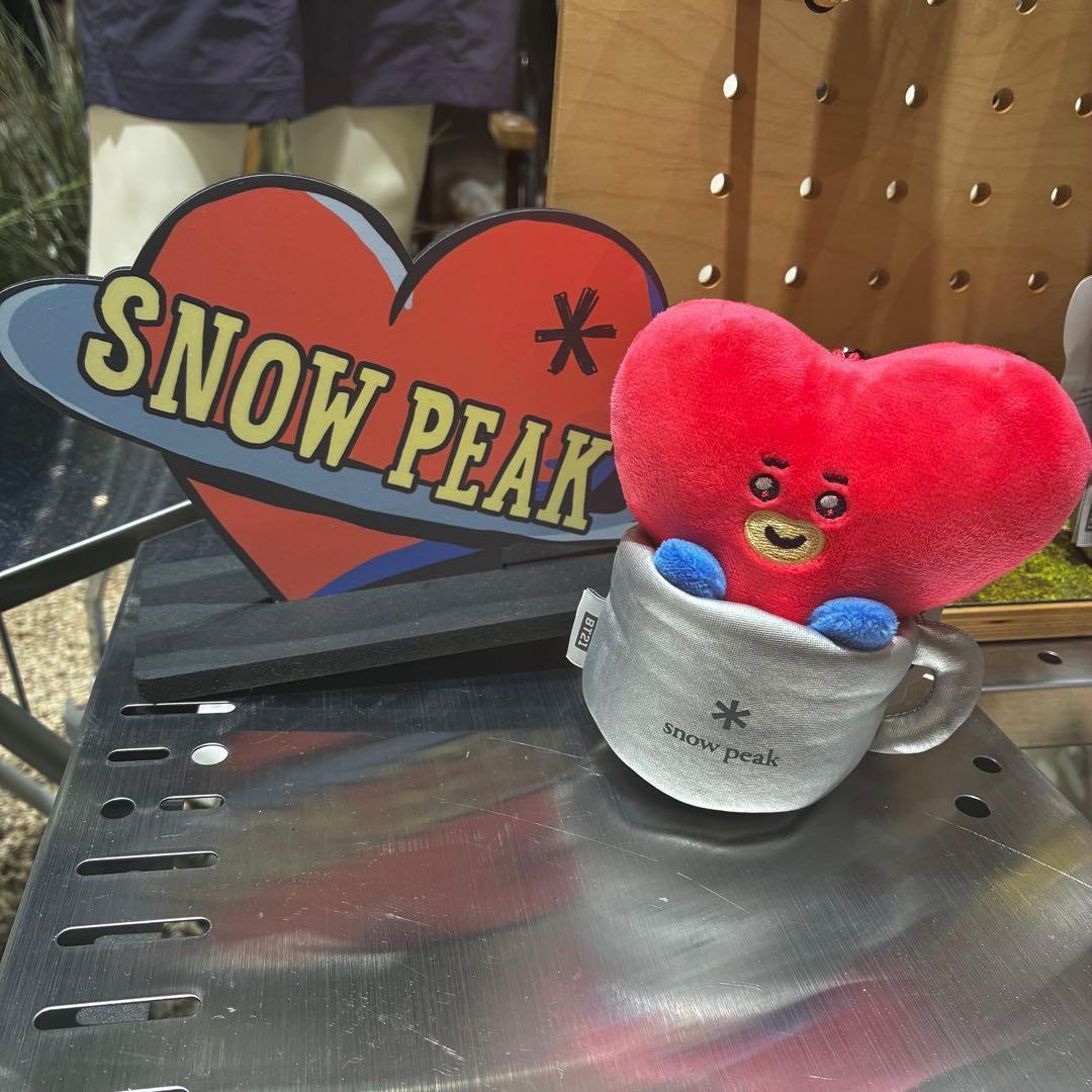 [USED] Korea Limited Edition BTS BT21 Snow Peak TATA Keyring V