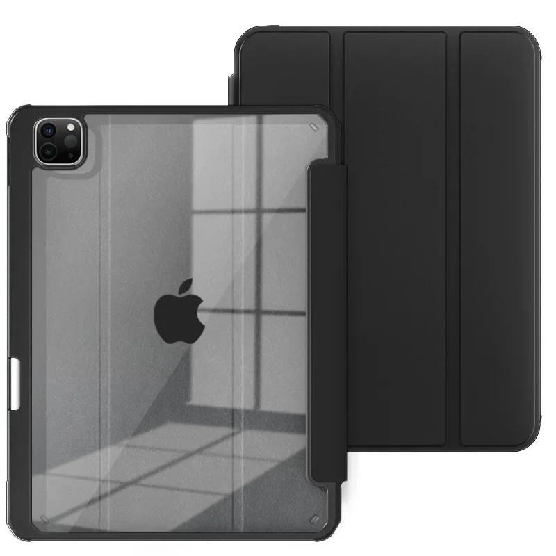 Acrylic HD Case for IPad Pro M5 A16 10 11 Th Gen 9 8 7 Th 10.2 12.9 " Air 11 13 M3 M2 M4 Mini 7 6 5 4 Shockproof Tablet Cover