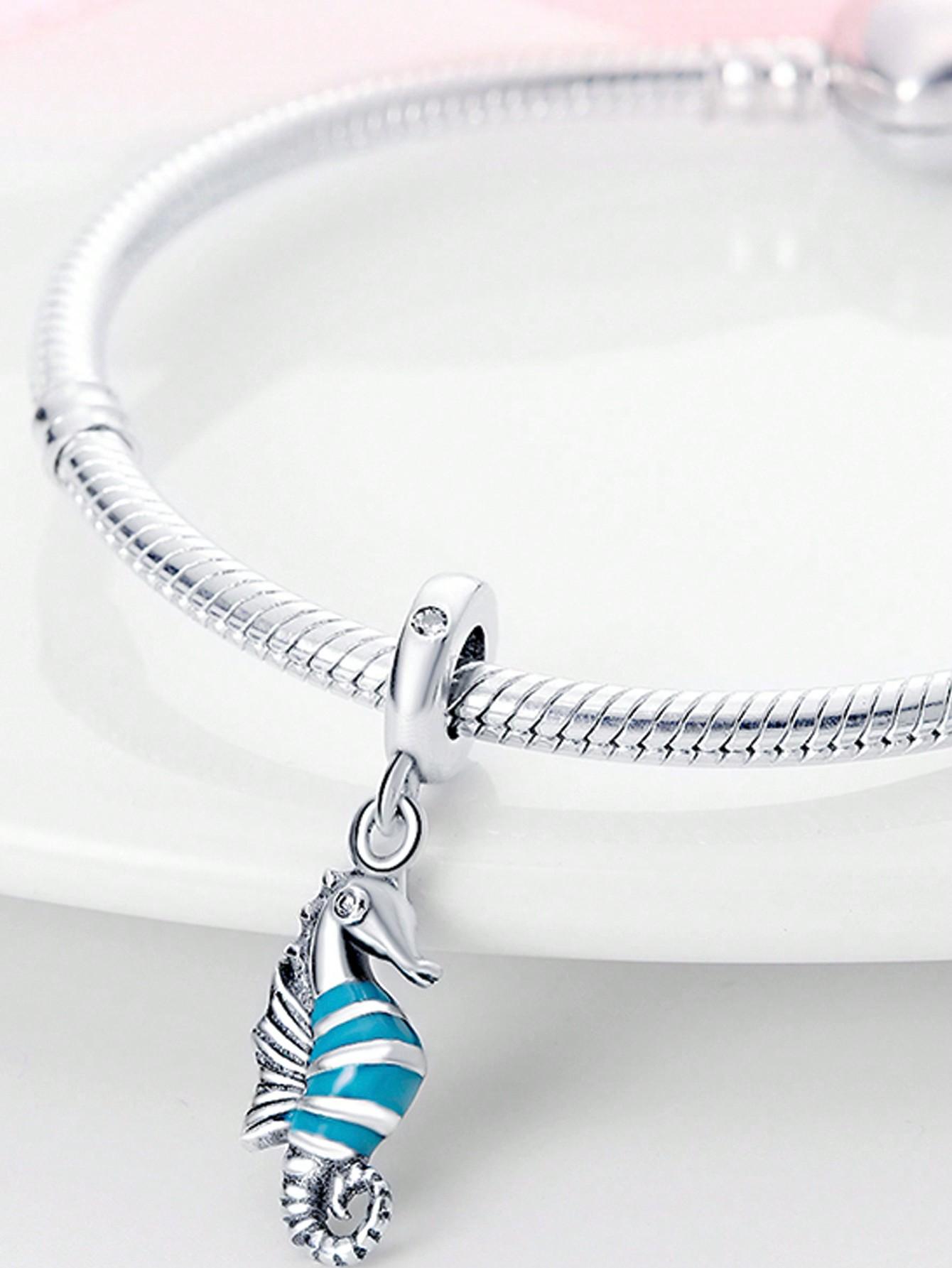 Шармы Плата Океан Краб Осьминог Бусины Шарм Посеребренный Подходит Шармы Медьоригинал Браслет Для Изготовления Украшений Diy Шарм