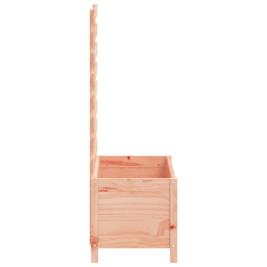 Plant Pot with Trellis 79 X 39.5 X 114 Cm Solid Douglas Fir Wood
