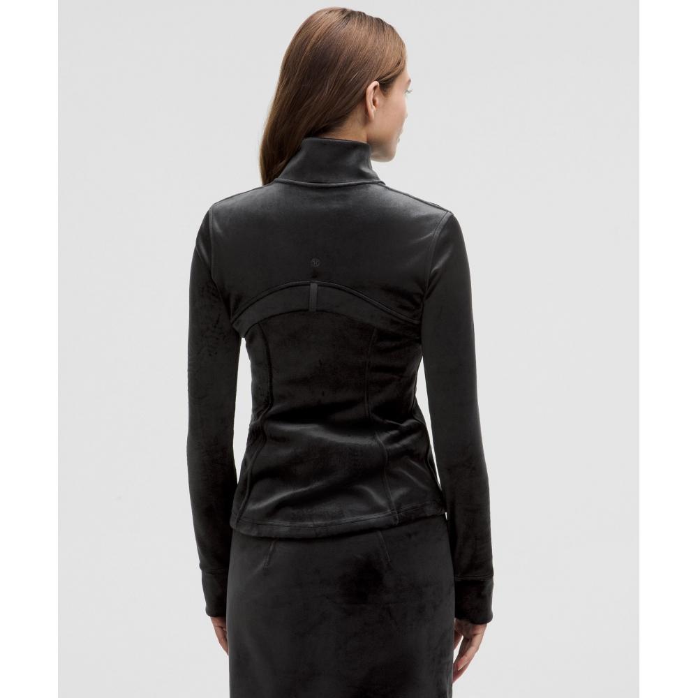 Lululemon Define Jacke Samt Schwarz