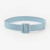 Japanese Pastoral Woven Wide Belt Candy Color Bag Buckle Decorative Dress Jeans Belt Women