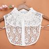 Fashion Detachable Fake Collar Lace White Black False Collar Neckline Women Girls