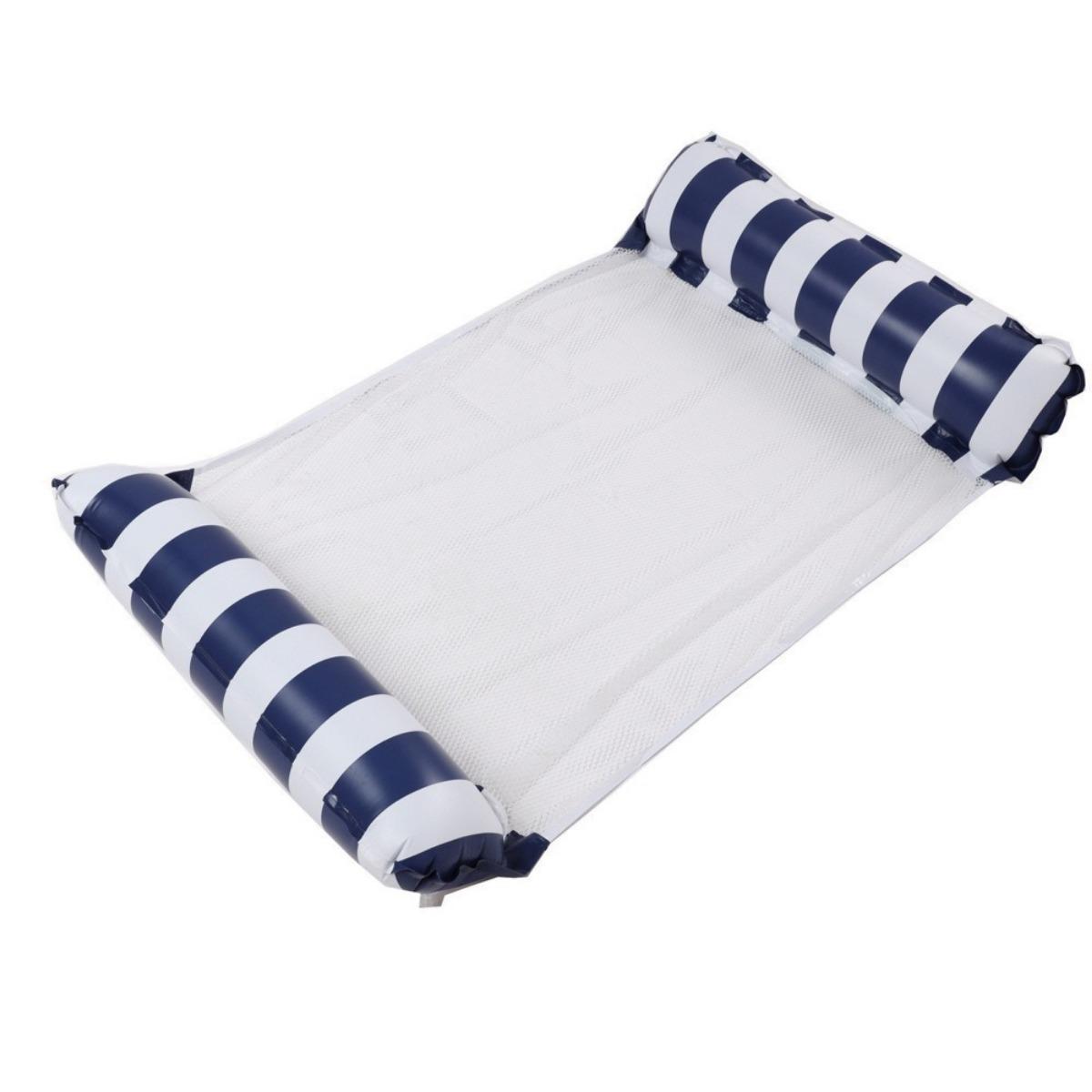 

Складной надувной водный гамак-кресло, многофункциональный ПВХ буй для бассейна, кресло для отдыха, водные развлечения, такие как плавание в бассейнах и на пляжах 130CM*70CM