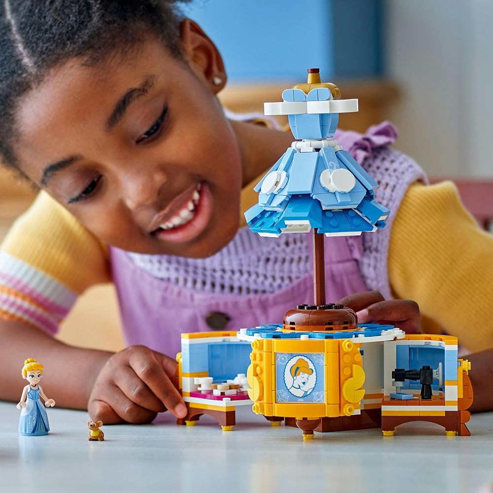 LEGO Disney Princess Cinderella Dress Toy Building Blocks for Kids Ages 9-11