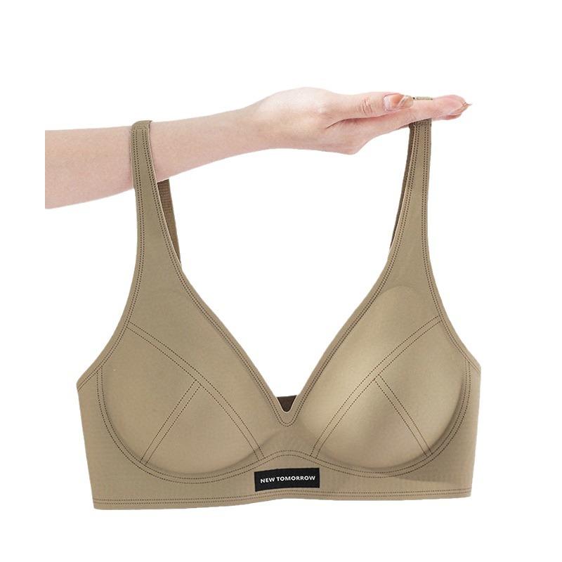 Liquid Cloud French Triangle Women's Deep V Lifting Seamless Bra