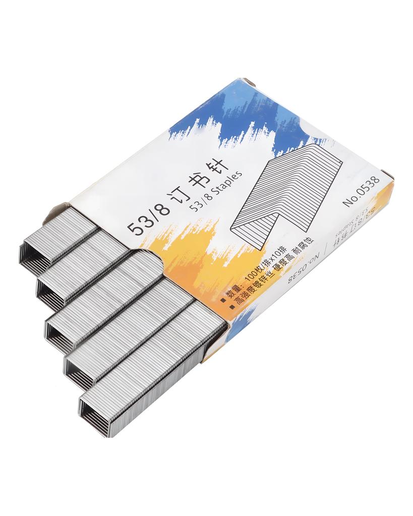 KWTRIO Heftklammern aus verzinktem Draht, anwendbar als Nagelpistole, Heftgerät, Zubehör für Büro, Zuhause, Schule