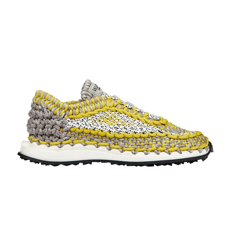 

Valentino Crochet Sneakers Yellow Men Sneakers VY0S0E41ZXBHC0