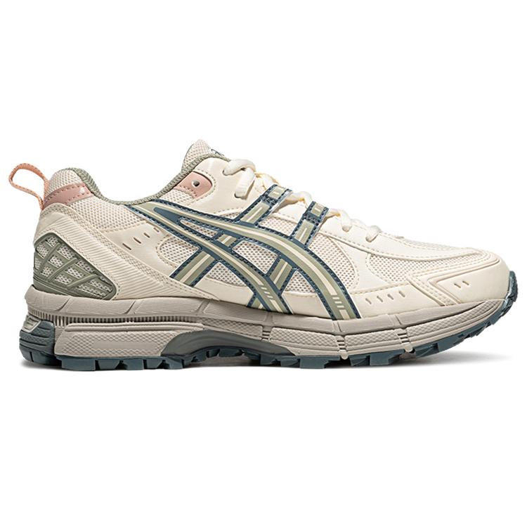 Neue Asics Gel Kahana 8 Gedämpfte Abriebfeste Atmungsaktive Low-Top Laufschuhe Damen Beige 1012B870-102