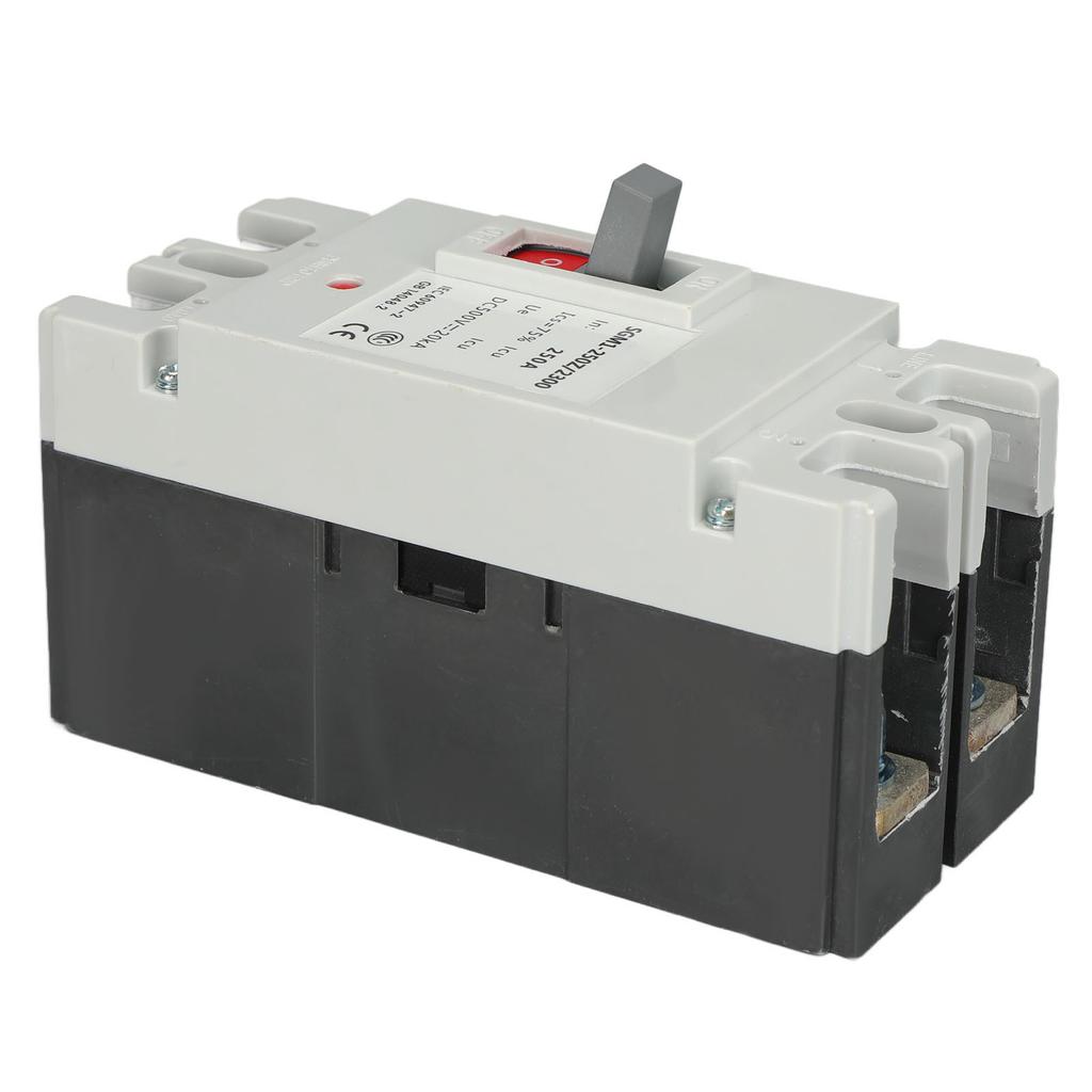 Circuit Breaker 2P MCCB Solar Battery  Switch Isolator Protector 250A 500V Circuit Breaker  Circuit Breaker