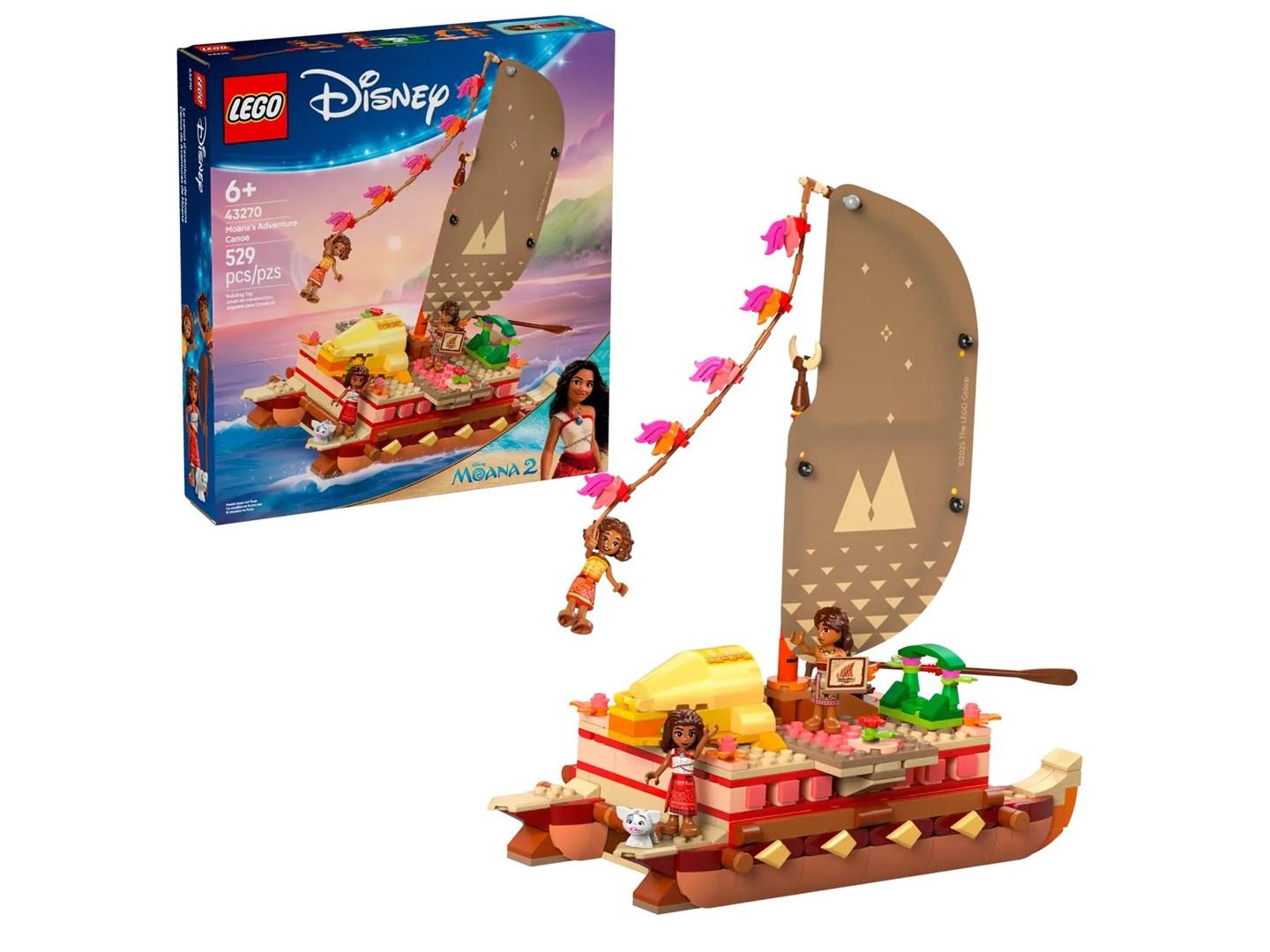 LEGO PRINCIPESSE DISNEY 43270 L'Avventura in Kayak di Moana