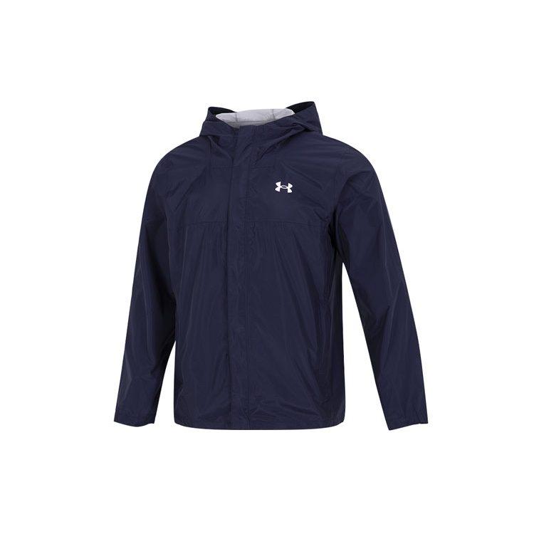 Under Armour Jackets Men's Dark Blue Hooded Moderate Other 1374644-410