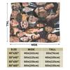Cillian Murphy Photo Collage Blanket Fleece Printed Portable Lightweight Thin Throw Blankets for Home Car Bedding Throws
