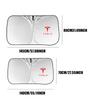 AAAIM1 Car Front Windshield Sun Visor Foldable Sun Shade Cover for Tesla Model Y Model 3 2017-2023/MODEL3 Highland 2024 Model S Model X