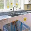 18 Piezas Adhesivo Trampa para Moscas de Ventana, Trampa para Insectos Estilo Girasol, Atrapamoscas Impermeable de Doble Cara