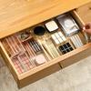 Makeup Storage Drawer Organizer Plastic Kitchen Storage Box New Drawer Divider Tray  Home Use