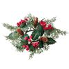 Pine Candle Holder Wreath 28cm Pinecone Wreath Candlestick Wreath  Festival Celebration