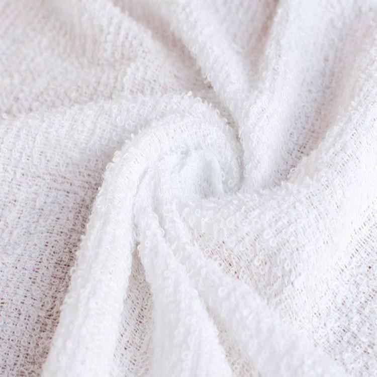 Disposable White Towel for Foot Massage, Steam Bath, and Hotel Use - Customizable LOGO