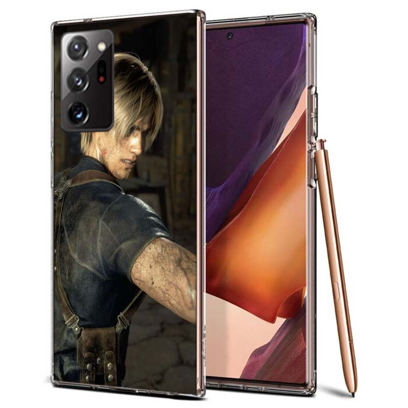Leon Kennedy Resident Evil 4 Phone Case for Samsung A55 A35 A25 A15 A07 A05S A16 A17 A26 A36 A37 A56 A57 Galaxy Note 20 10 A50S