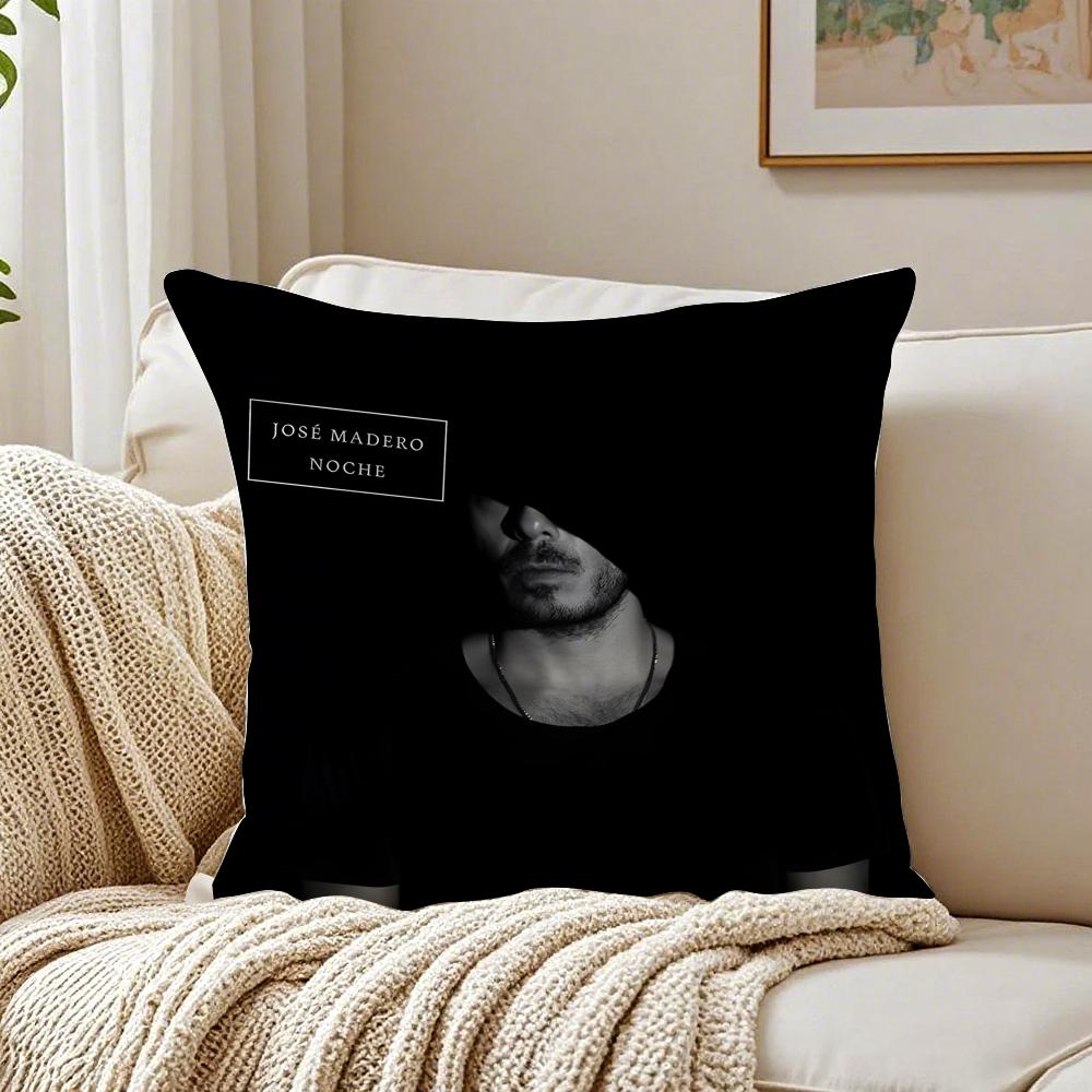JJose Madero singer anime Cushion Cover Linen Minimalist Soft  for Sofa Bed Home Room Decor
