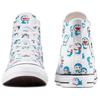 Doraemon X Converse Chuck Taylor All Star High Allover Doraemon Print Unisex Sneakers White Hawaiian-Gold Flamingo A15791C