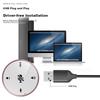 NINTAUS Y02A Video Conference Omnidirectional Microphone USB Computer Laptop Speaker with Mic for Online Classes Recording Bluetooth Microphone