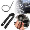 Car Wheel Bolt Caps Puller Hook Nut Center Cover Caps Iron Hook Removal Hook Tool Extractor Removal K6j8