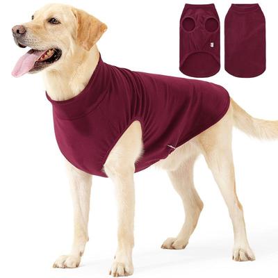 Haustierkleidung, Hunde Herbst- und Winter-Haus-Sweatshirts, Woll-Baumwollgepolsterte Kleidung für große Hunde zum Kälteschutz und zur Wärmeisolierung