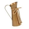 62KD Vintage Metal Pitcher Vases Shabby Iron Flower Holders Farmhouses Table Decors
