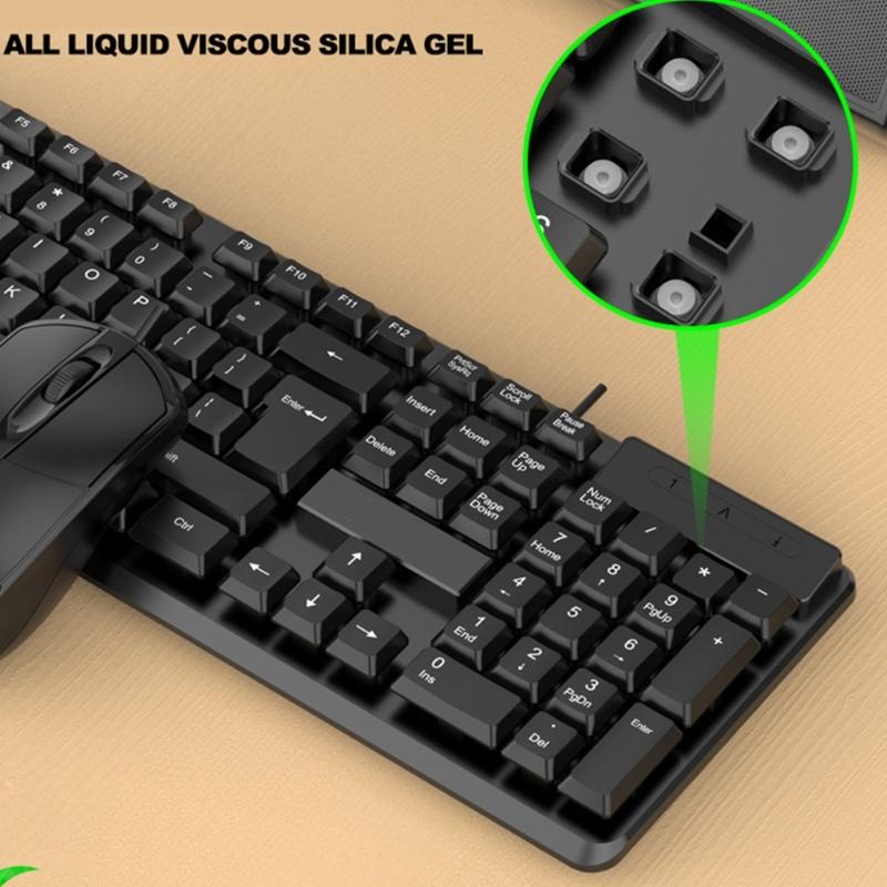 Ergonomic K15 USB Computer Keyboard Plug And Play For PC Laptop Typing Comfort And Long Use ABS Build