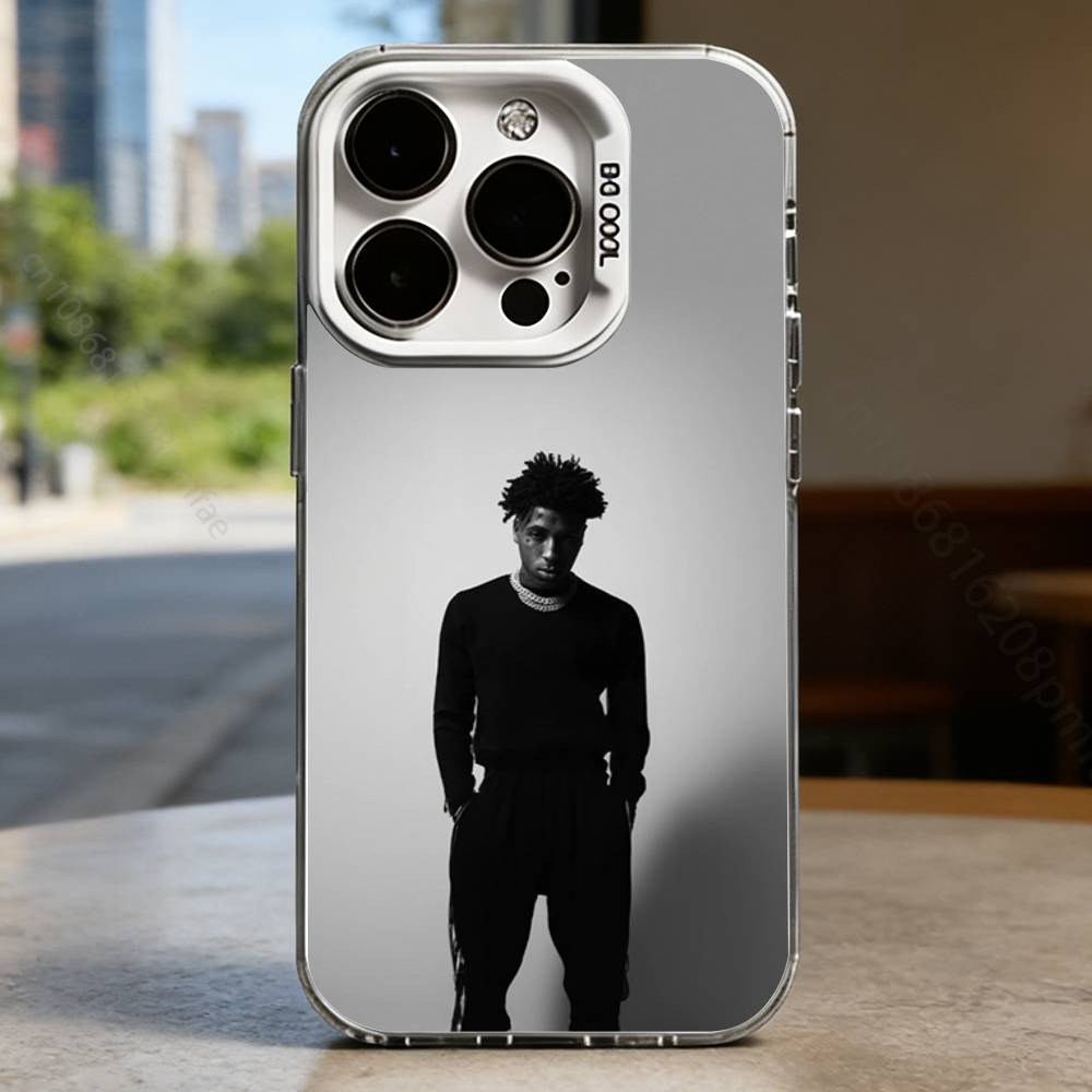 Etui Y-YoungBoy Never Broke Again do iPhone 17 16 15 14 13 12 11 Pro Max Plus Air 16E X XR XS Max Twardy Odporny na Wstrząsy Zderzak