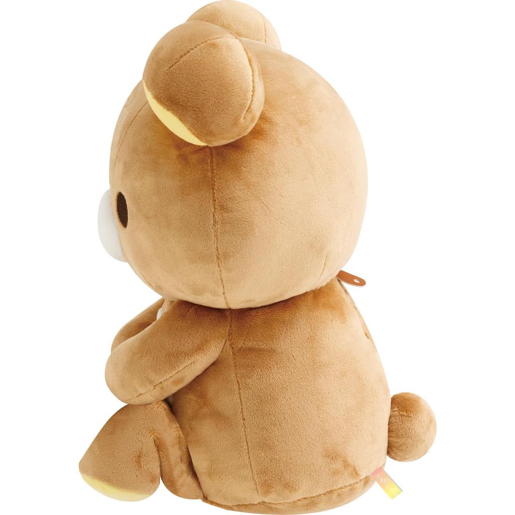 San-X Rilakkuma "Rainy Days, Sunny Days" I'll Be By Your Side Plush Toy, Rilakkuma MO98601, H280 X W240 X D160mm