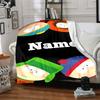 Custom Name "Superhero Friends Adventure" blanket for Couch & Bed, Plush Cozy Fuzzy Blanket Super Soft & Warm Blankets for Fall and Winter. 0908155
