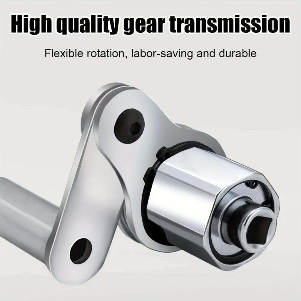 1:16 Heavy Duty Torque Multiplier, 320NM Labor-Saving Wheel Nut Remover With 17/19/21mm Sockets Perfect Auto Tire Changing Repair Tool