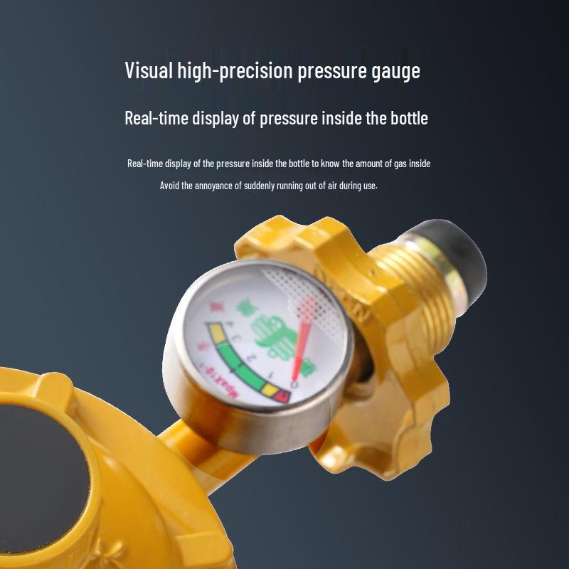 Enhanced Old-Style Explosion-Proof Pressure Reducing Valve for Gas Tanks