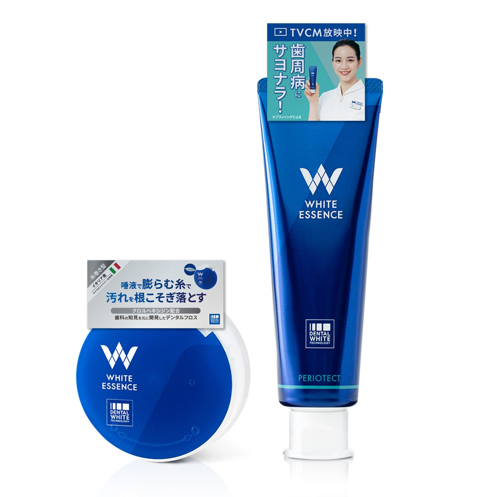 

Зубная паста White Essence Periotect для профилактики заболеваний пародонта со вкусом цитрусовой смеси [квази-лекарство] (Периотект + Хлорфлосс)