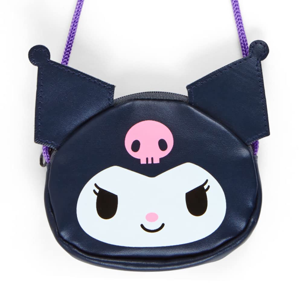 Sanrio Coin Case with Rope Kuromi Kuromi Coin Case Character X 3 X 11cm 765902 SANRIO Kuromi-chan Case/Pass 13.4