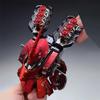 MG Sazabi 1/100 Gundam Model Kit Dragon Breath Red Matte Electro‑Mirror Finish No‑Gate Painted Assembly Figure