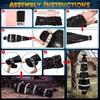 Scary Hanging Corpse Inflatable Halloween Ornament Decor Prop Dead Victim Props  Outside