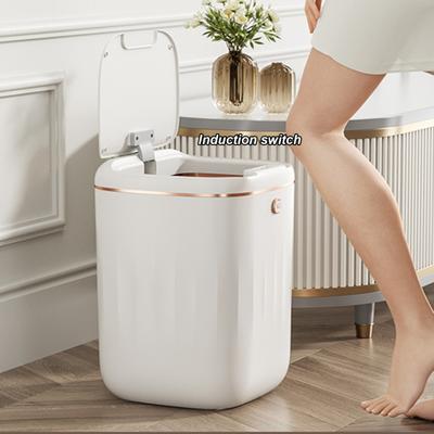 20L Smart Automatic Trash Can with Lid Waterproof Electric Sensor Garbage Bin 3