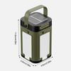 Solar Foldable Camping Light Rechargeable Camping Lantern Flashlight Hanging Tent Light for Emergency Camping Hiking