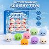 2026 Christmas  Advent Calendar Mystery Dumpling Blind Box 24 Day Countdown Squeeze Sensory Fidget Holiday Gift Set
