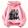 2026 Children KATSEYE Hoodie Kids Loose Casual Hooded Sweatshirt Boys Girls Fashion Graphic Pullover Sport Daily Wear Tops
