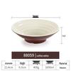 Net Celebrity Melamine Ramen Bowl: Two-Tone Creative Design, Large, Ideal for Mala Tang and Rice Noodles