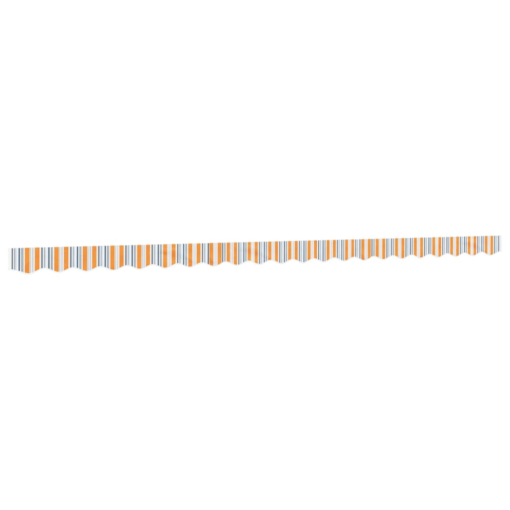 Awning Valance Multi Colored Striped 5 m