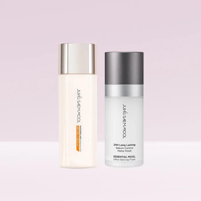 JUNG SAEM MOOL Masterclass Ampoule Sun 50ml + Essential Water Ultra Setting Fixer 55ml